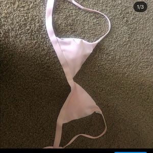 nude pink bikini set,, size L